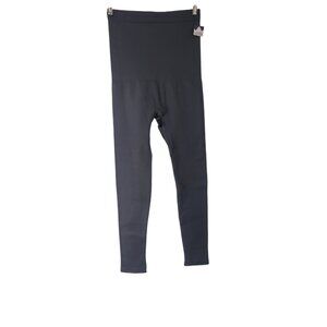 NWT Empetua‎ Leggings Womens High-Waisted Shaping Medium Gray Grip Waist NEW